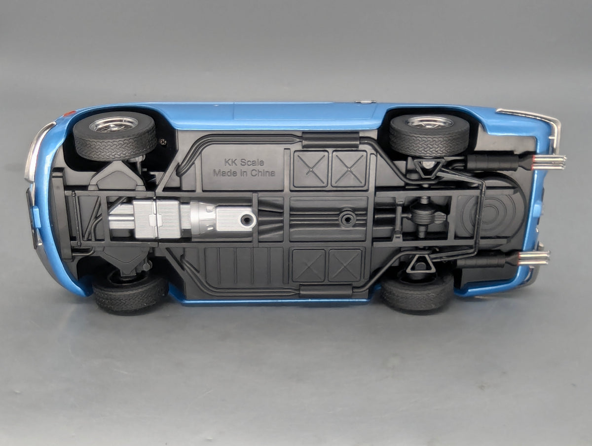 Modellautos 1:18 KK-Scale Lamborghini 400 GT 2+2 Black Hellblau Metallic mit OVP