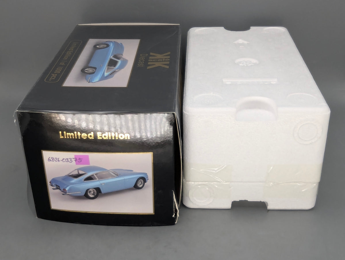 Modellautos 1:18 KK-Scale Lamborghini 400 GT 2+2 Black Hellblau Metallic mit OVP