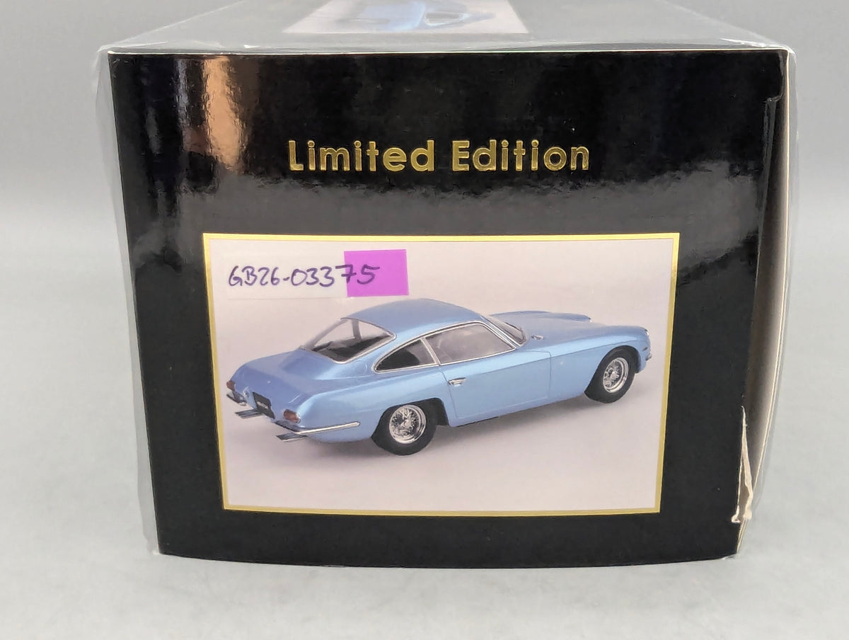 Modellautos 1:18 KK-Scale Lamborghini 400 GT 2+2 Black Hellblau Metallic mit OVP