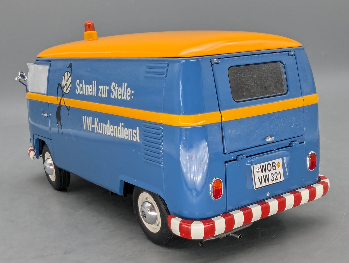 Modellautos 1:18 Schuco Volkswagen T1b Kastenwagen VW Kundendienst mit OVP
