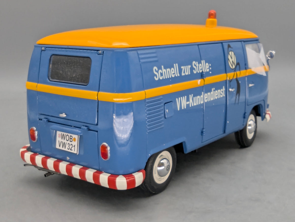 Modellautos 1:18 Schuco Volkswagen T1b Kastenwagen VW Kundendienst mit OVP