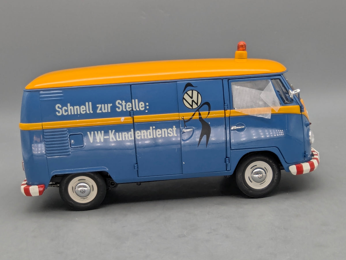 Modellautos 1:18 Schuco Volkswagen T1b Kastenwagen VW Kundendienst mit OVP