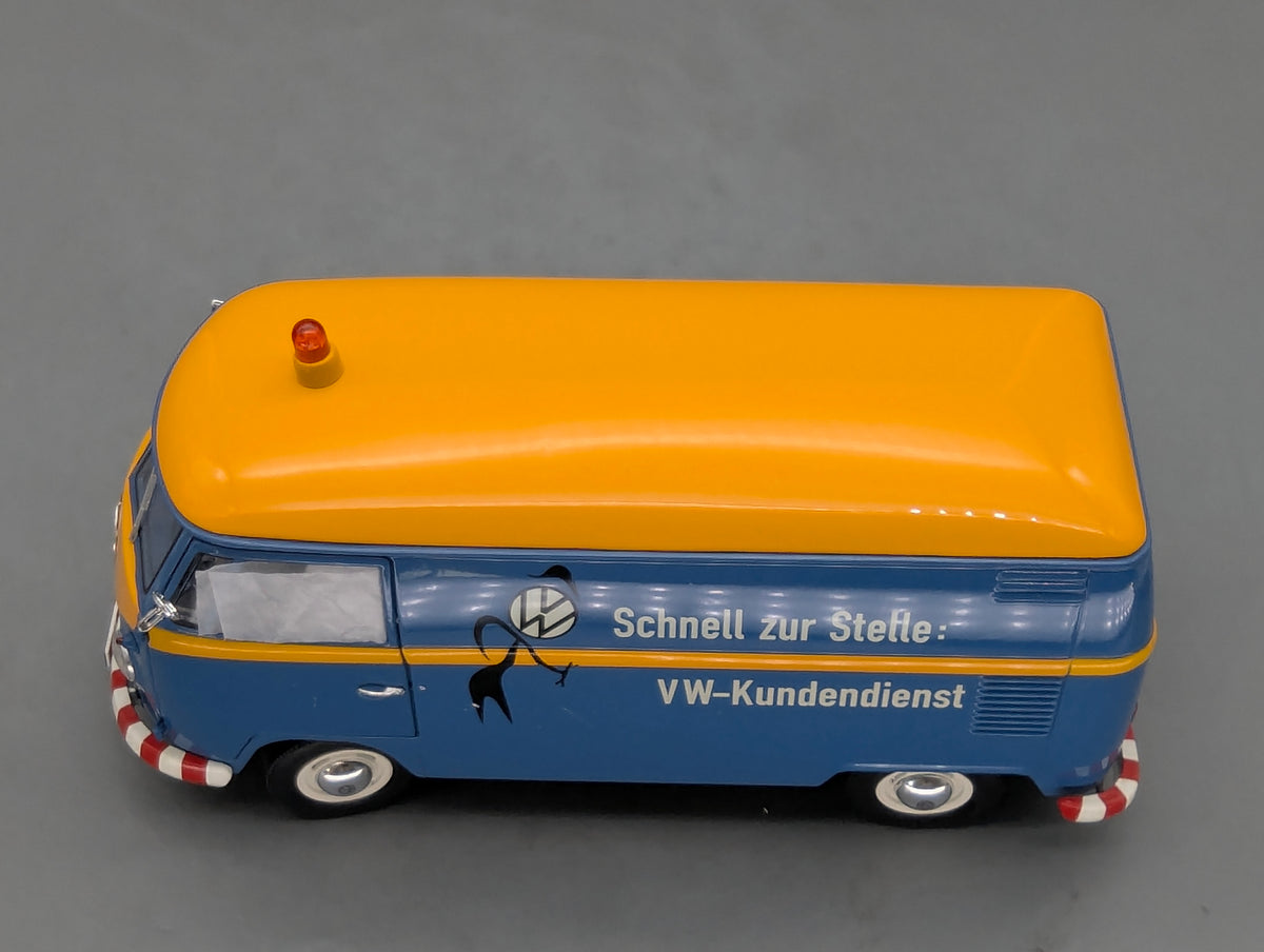 Modellautos 1:18 Schuco Volkswagen T1b Kastenwagen VW Kundendienst mit OVP