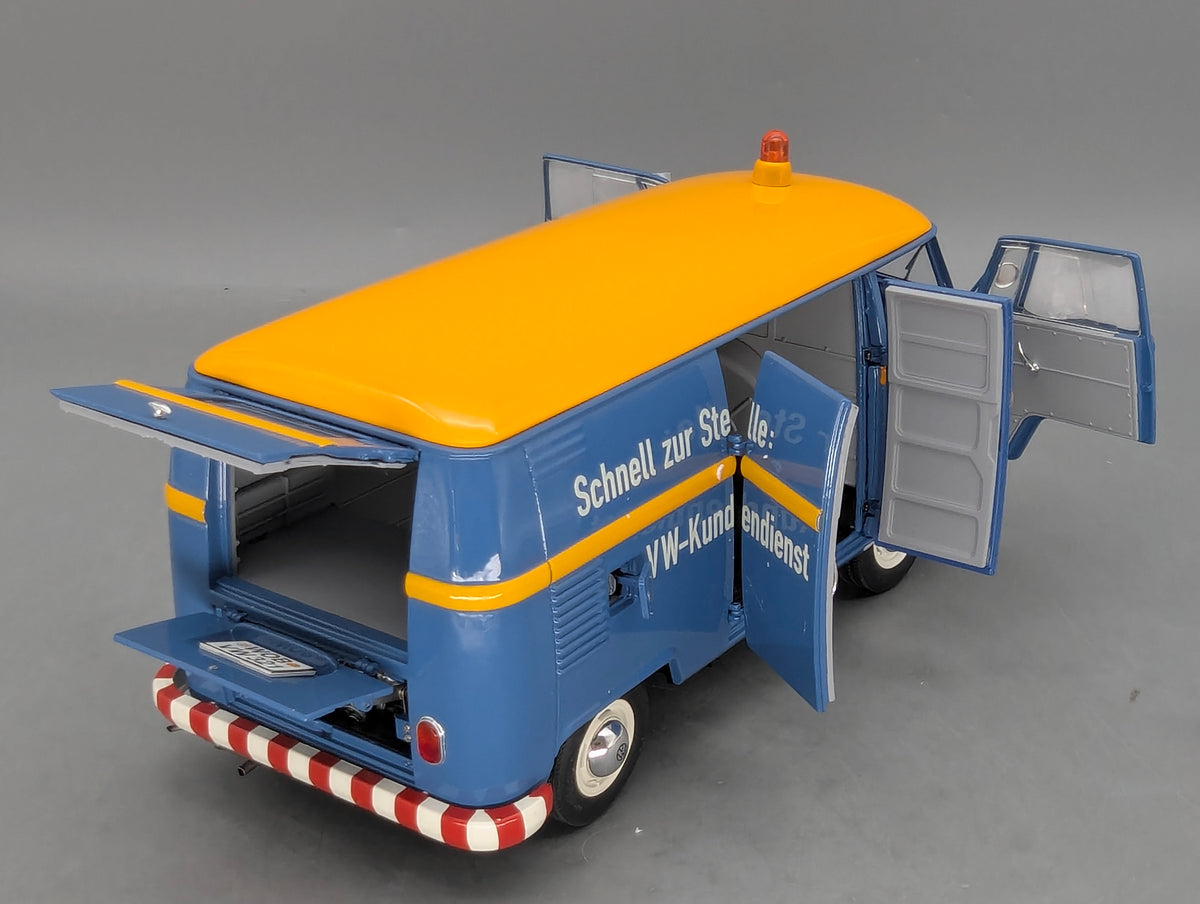 Modellautos 1:18 Schuco Volkswagen T1b Kastenwagen VW Kundendienst mit OVP