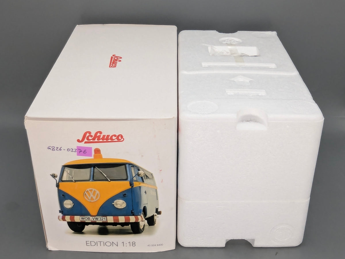 Modellautos 1:18 Schuco Volkswagen T1b Kastenwagen VW Kundendienst mit OVP