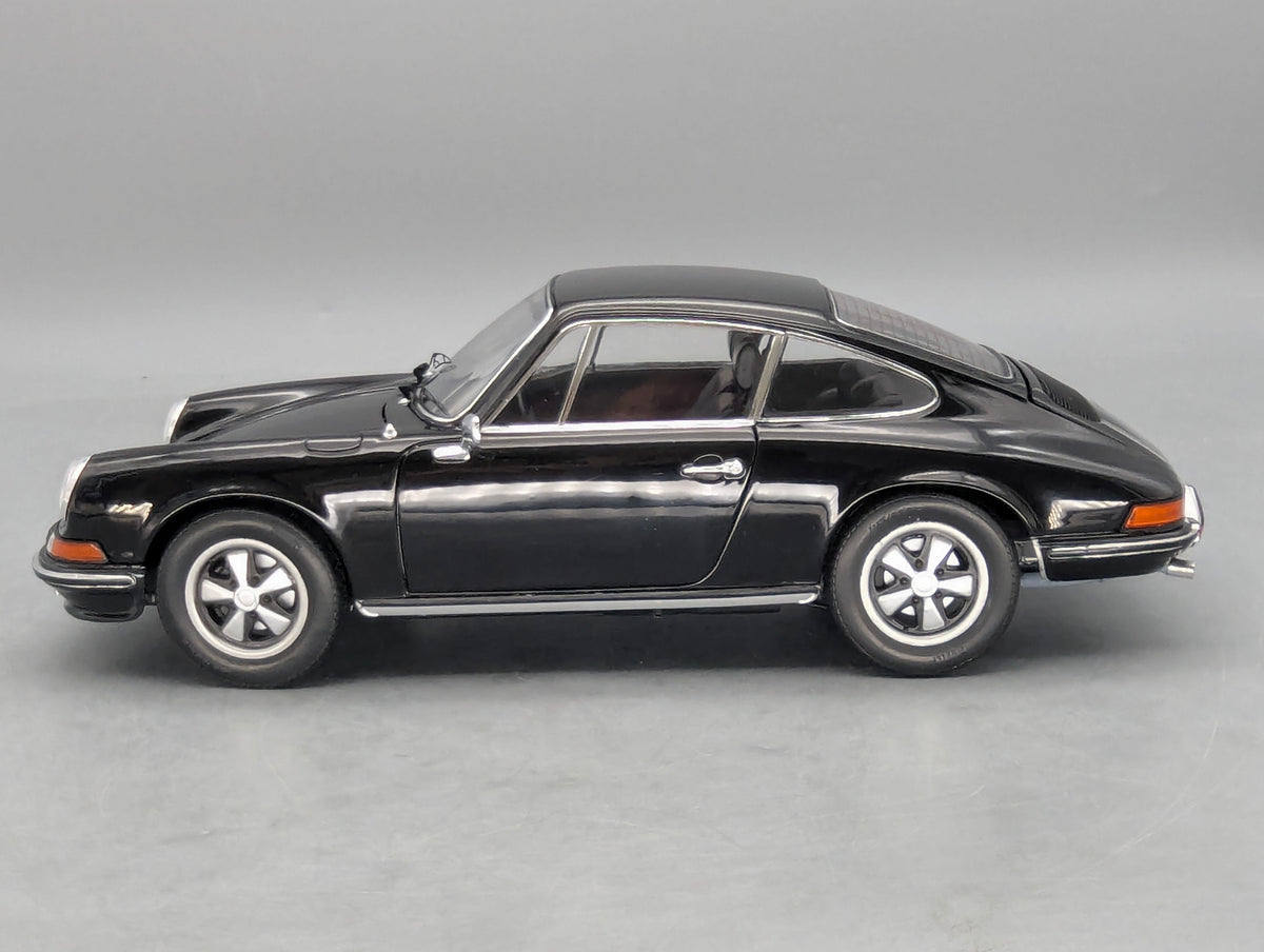 Modellautos 1:18 Schuco Porsche 911 S Coupe 1973 Schwarz mit OVP