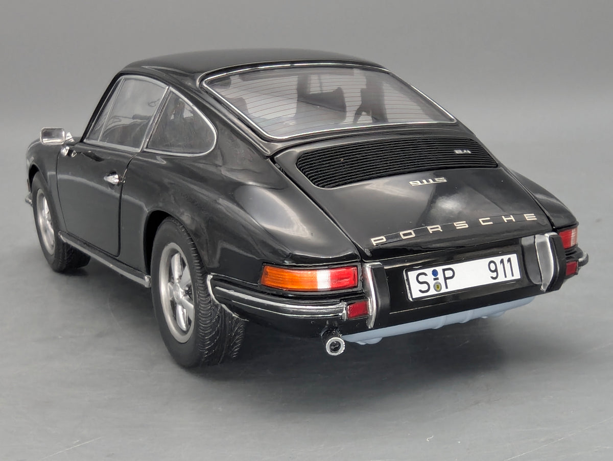 Modellautos 1:18 Schuco Porsche 911 S Coupe 1973 Schwarz mit OVP