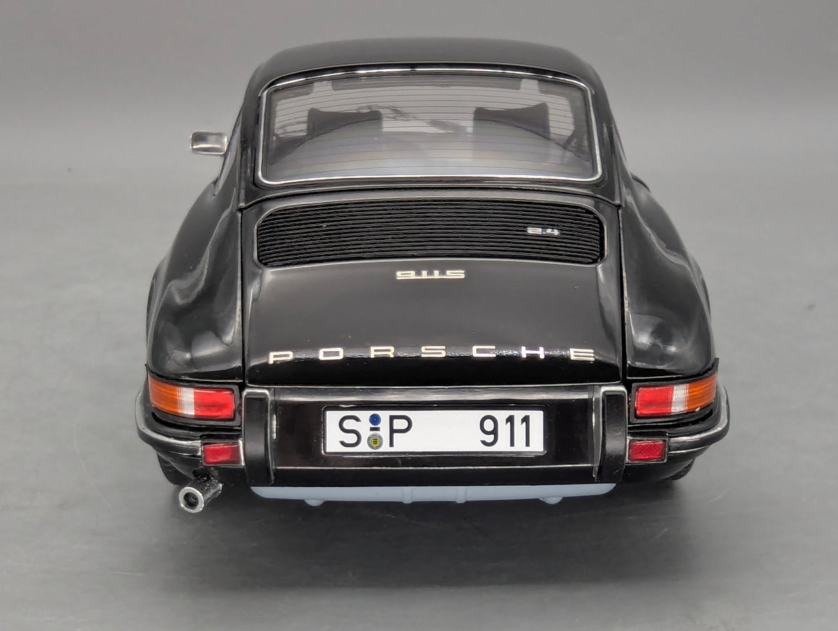Modellautos 1:18 Schuco Porsche 911 S Coupe 1973 Schwarz mit OVP