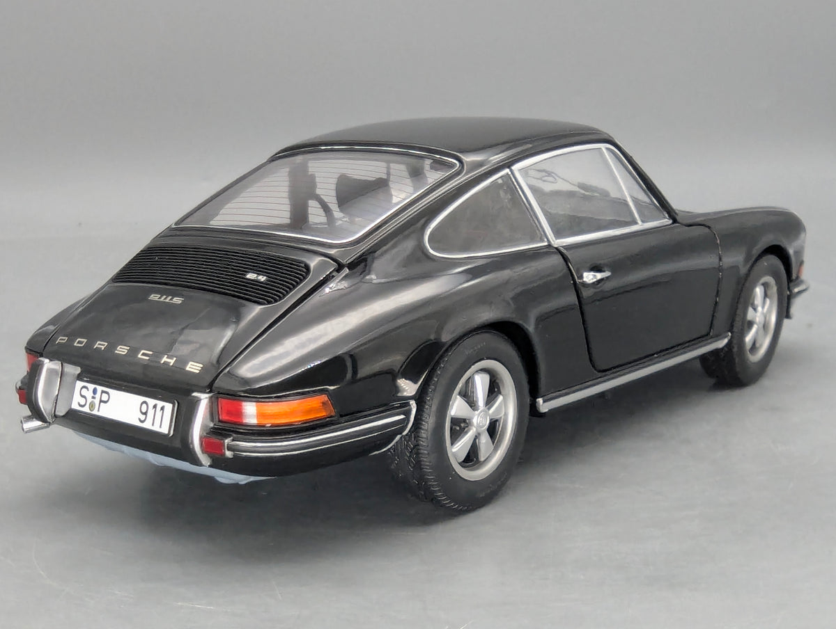 Modellautos 1:18 Schuco Porsche 911 S Coupe 1973 Schwarz mit OVP