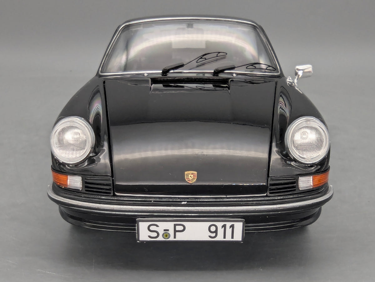 Modellautos 1:18 Schuco Porsche 911 S Coupe 1973 Schwarz mit OVP
