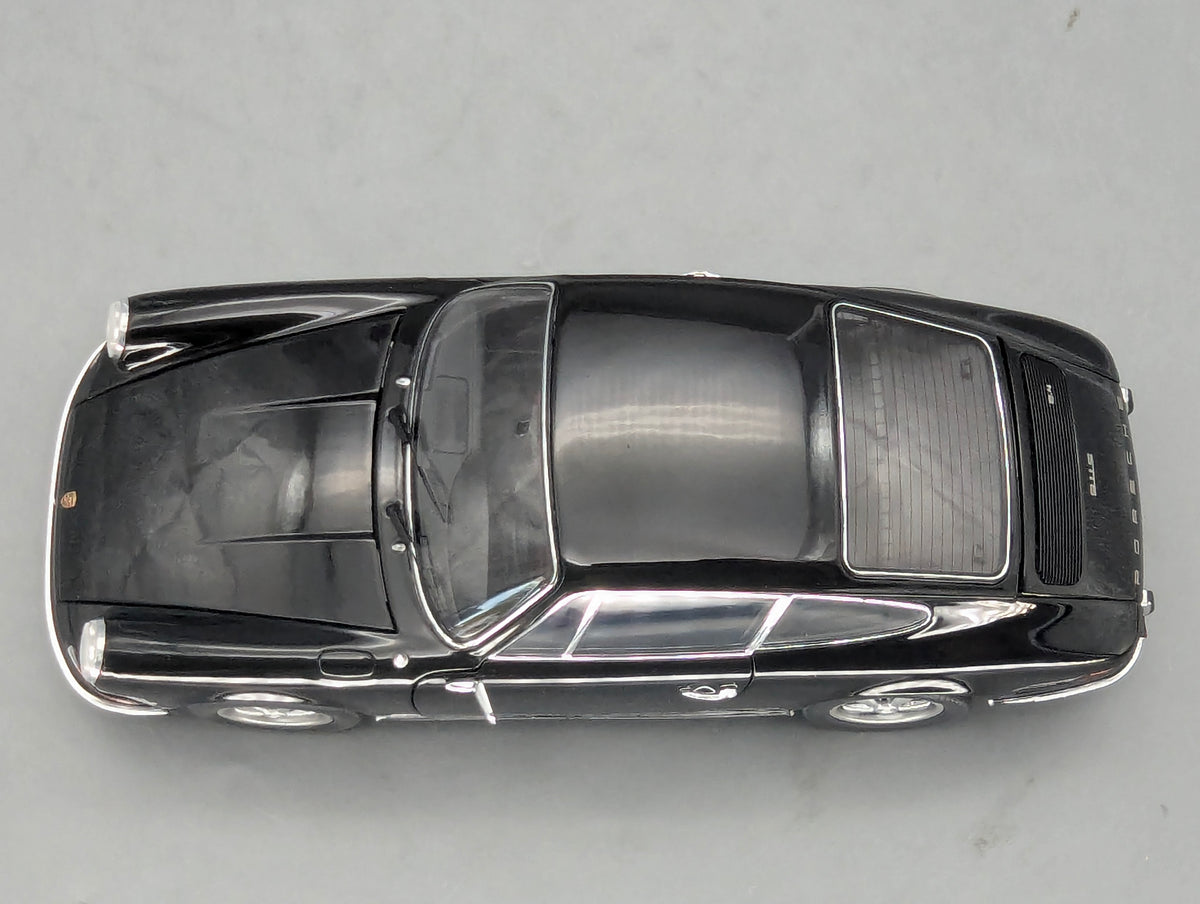 Modellautos 1:18 Schuco Porsche 911 S Coupe 1973 Schwarz mit OVP
