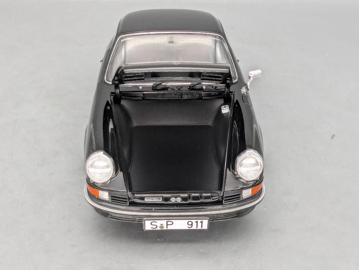 Modellautos 1:18 Schuco Porsche 911 S Coupe 1973 Schwarz mit OVP