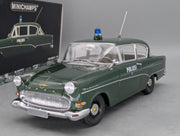 Modellautos 1:18 Minichamps Opel Rekord P1 1958 Polizei mit OVP