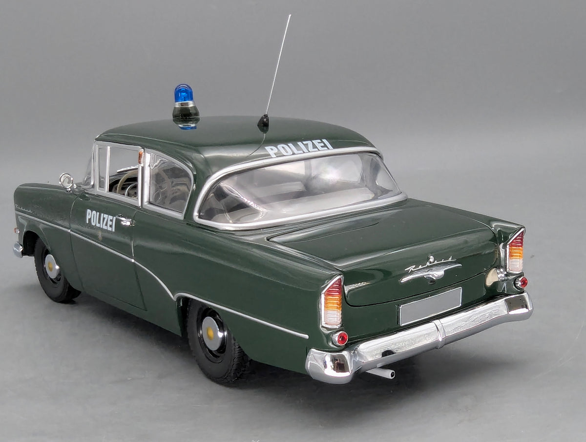 Modellautos 1:18 Minichamps Opel Rekord P1 1958 Polizei mit OVP
