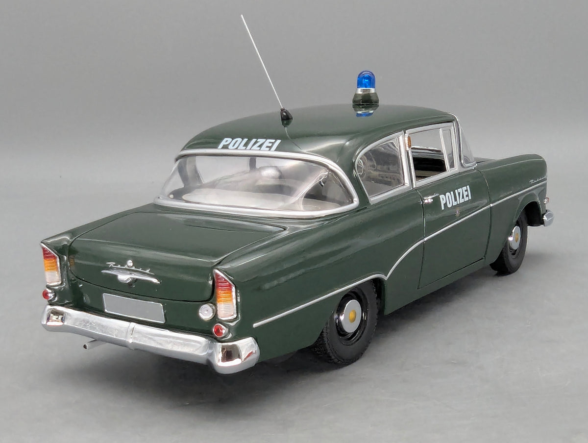Modellautos 1:18 Minichamps Opel Rekord P1 1958 Polizei mit OVP