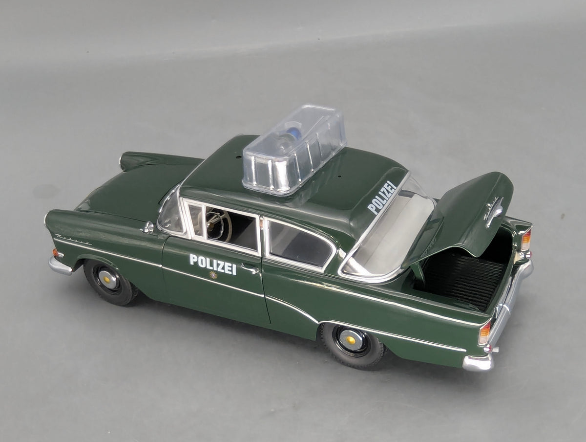 Modellautos 1:18 Minichamps Opel Rekord P1 1958 Polizei mit OVP