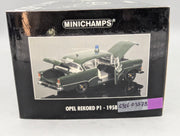 Modellautos 1:18 Minichamps Opel Rekord P1 1958 Polizei mit OVP