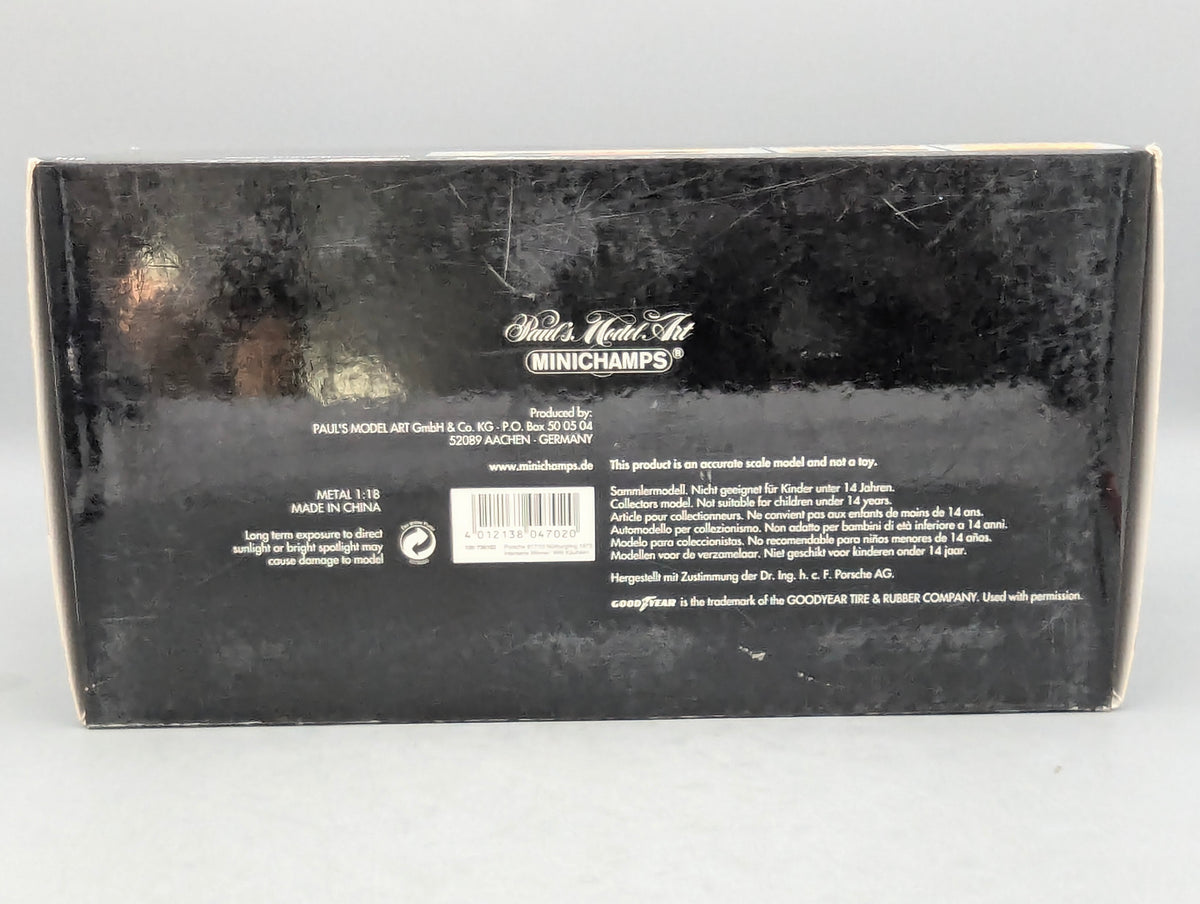 Modell 1:18 Minichamps Porsche 917/10 WINNER Nürburgring 1973 #2 W. Kauhsen OVP