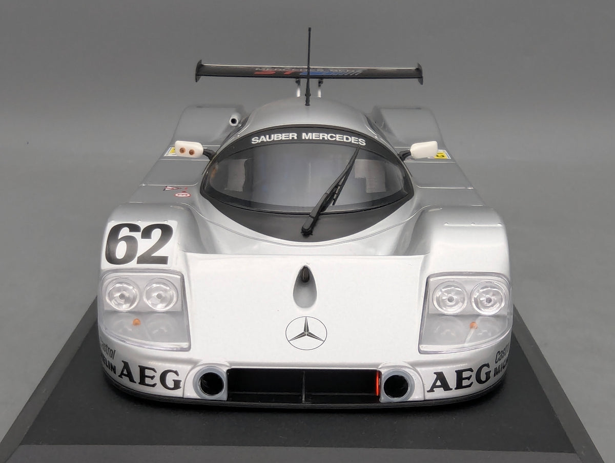 Modellautos 1:18 Minichamps Sauber Mercedes C9 5th 24h Le Mans 1989 #62 mitOVP