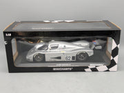 Modellautos 1:18 Minichamps Sauber Mercedes C9 5th 24h Le Mans 1989 #62 mitOVP