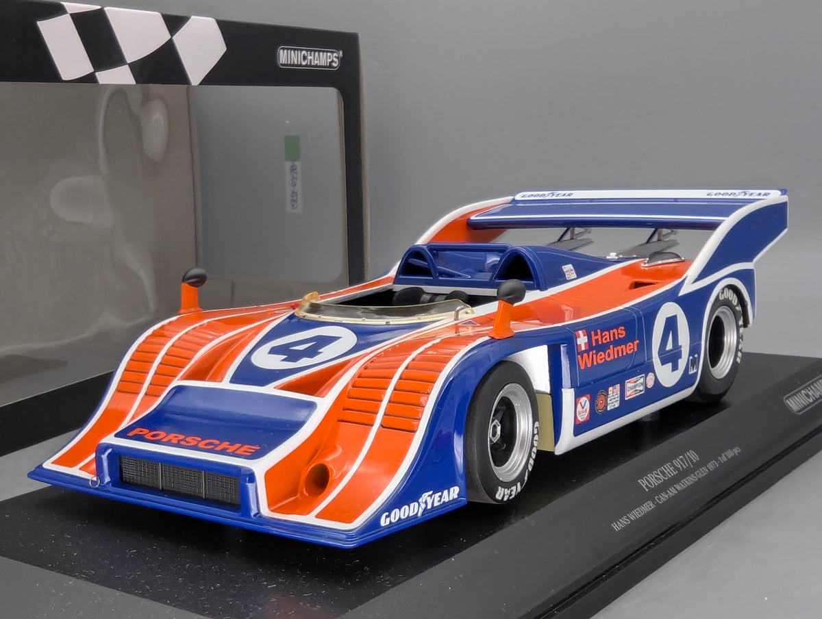 Modell 1:18 Minichamps Porsche 917/10 Can Am 1973 #4 Hans Wiedmer mit OVP