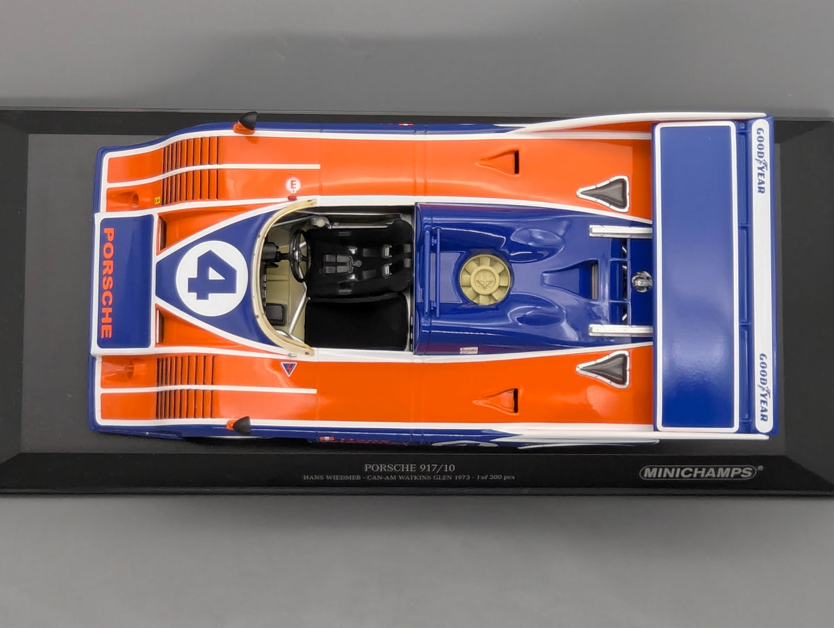 Modell 1:18 Minichamps Porsche 917/10 Can Am 1973 #4 Hans Wiedmer mit OVP