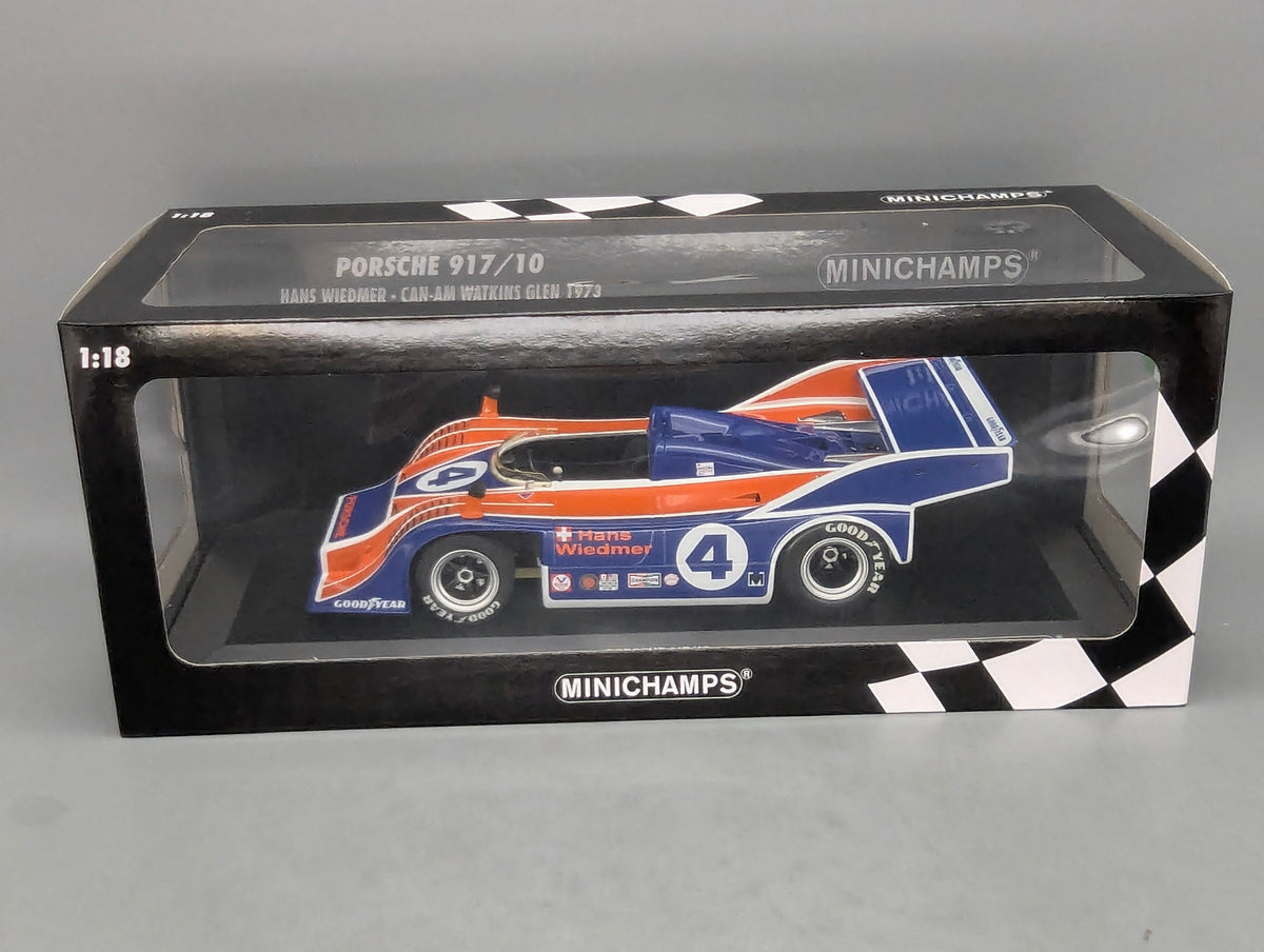 Modell 1:18 Minichamps Porsche 917/10 Can Am 1973 #4 Hans Wiedmer mit OVP