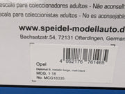 Modellautos 1:18 MCG Modelcar Group 18335 Opel Diplomat B Beige Metallic mit OVP