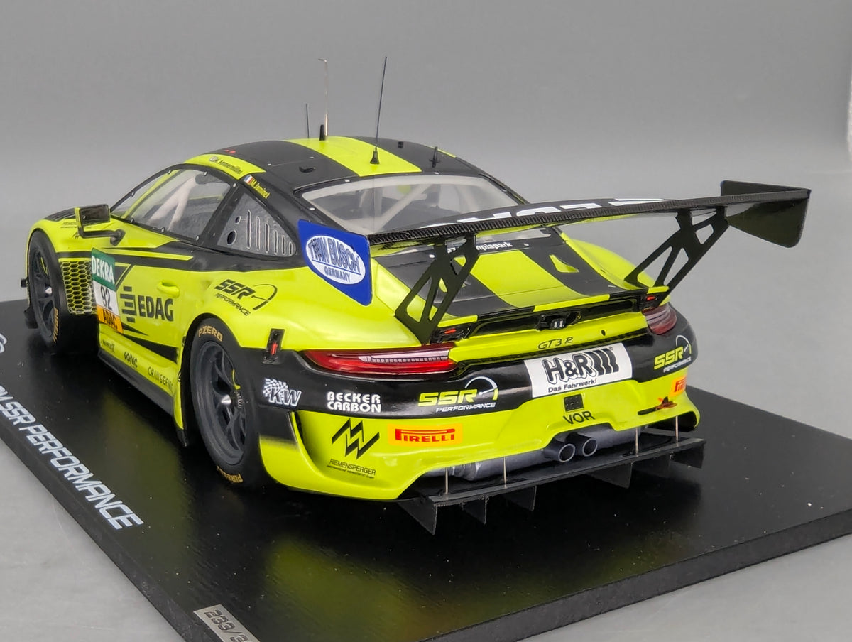 Modellautos 1:18 Spark Porsche 911 GT3 R Vize GT Masters 2021 #92 mit OVP