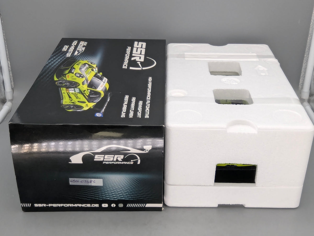 Modellautos 1:18 Spark Porsche 911 GT3 R Vize GT Masters 2021 #92 mit OVP