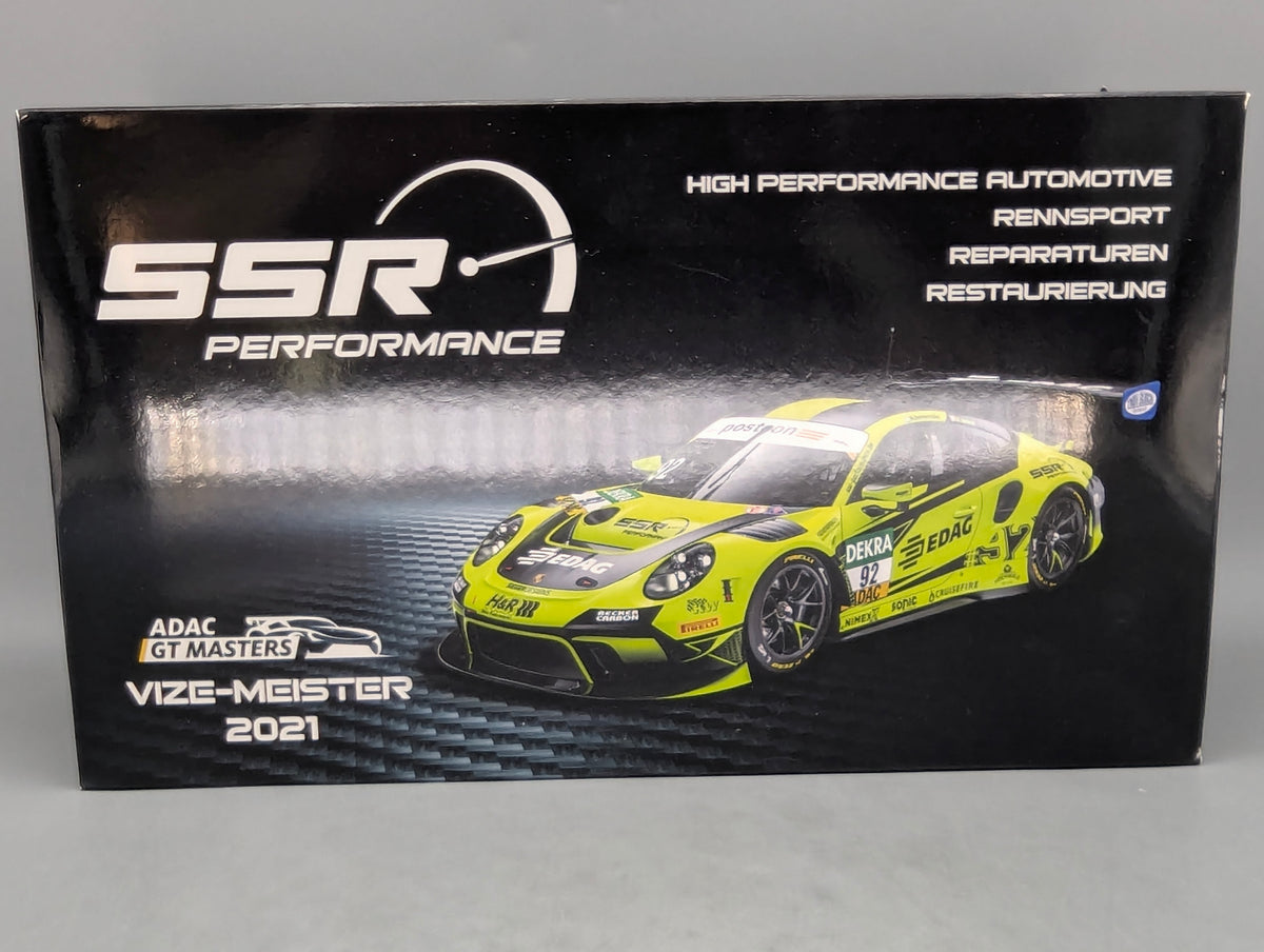 Modellautos 1:18 Spark Porsche 911 GT3 R Vize GT Masters 2021 #92 mit OVP