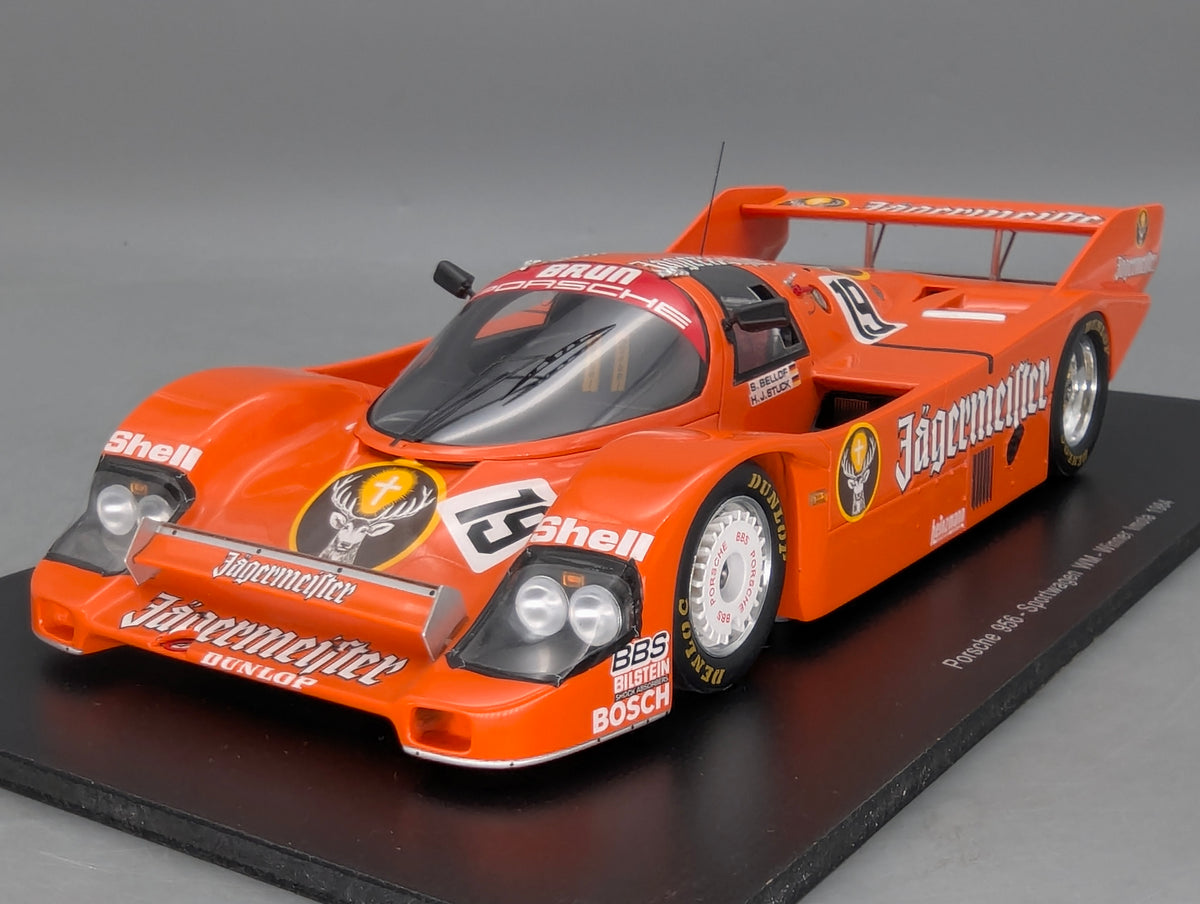 Modellautos 1:18 Spark Porsche 956 WINNER Imola 1984 #19 Stuck + Bellof mit OVP