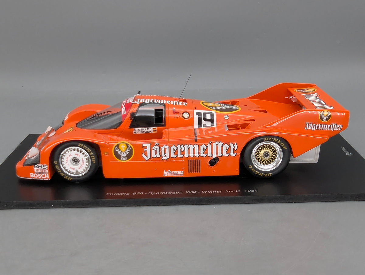 Modellautos 1:18 Spark Porsche 956 WINNER Imola 1984 #19 Stuck + Bellof mit OVP