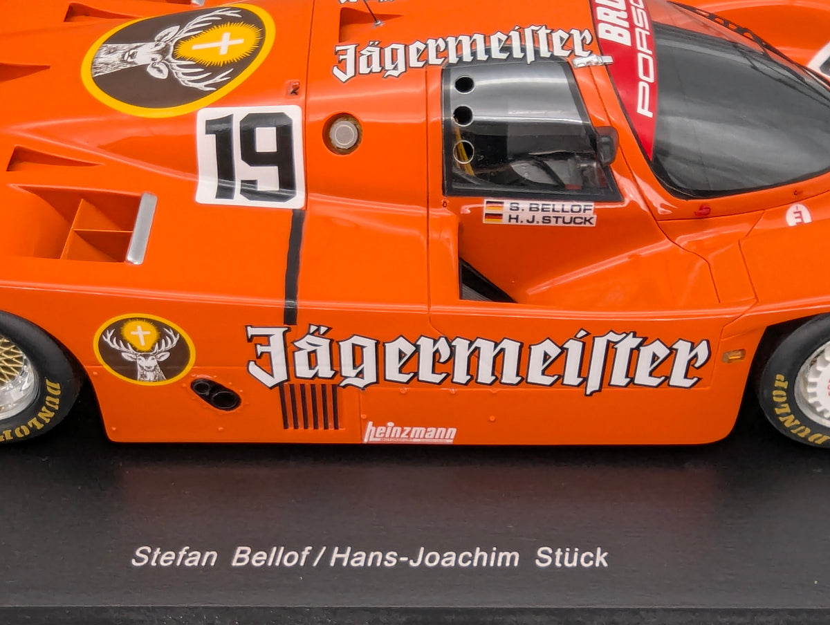 Modellautos 1:18 Spark Porsche 956 WINNER Imola 1984 #19 Stuck + Bellof mit OVP