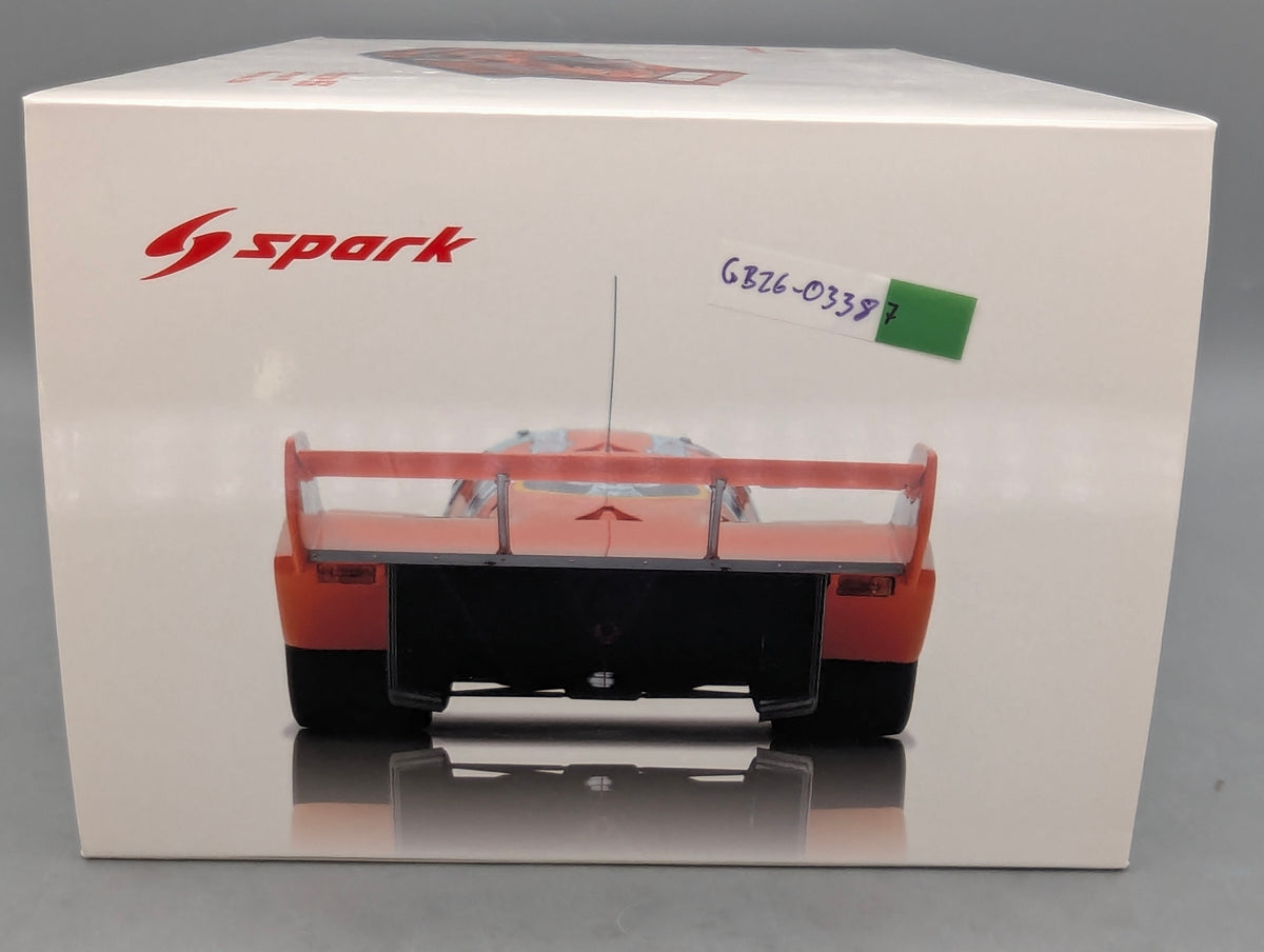 Modellautos 1:18 Spark Porsche 956 WINNER Imola 1984 #19 Stuck + Bellof mit OVP