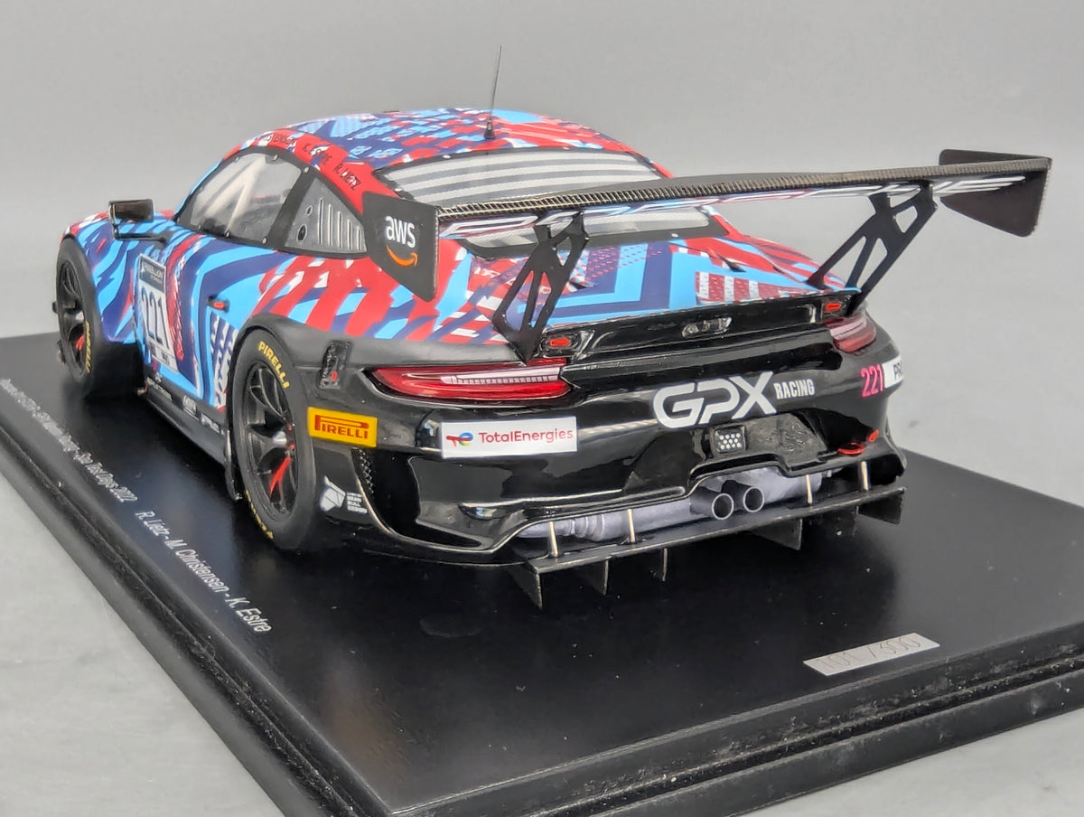 Modellautos 1:18 Spark Porsche 911 GT3 R GPX Spa 2022 #221 Lietz und andere OVP