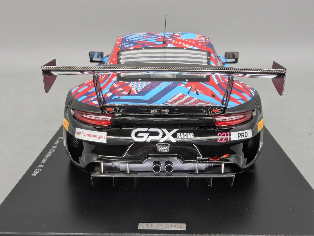 Modellautos 1:18 Spark Porsche 911 GT3 R GPX Spa 2022 #221 Lietz und andere OVP