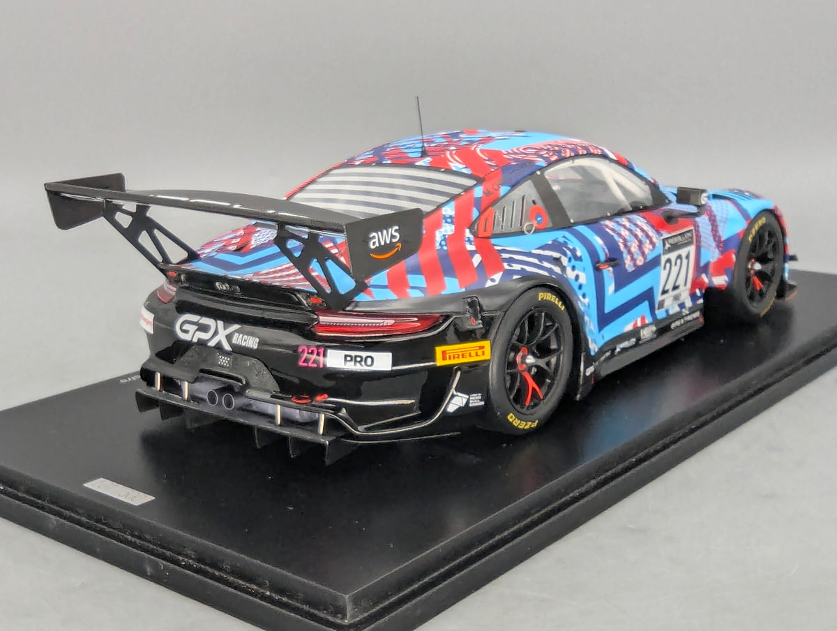 Modellautos 1:18 Spark Porsche 911 GT3 R GPX Spa 2022 #221 Lietz und andere OVP