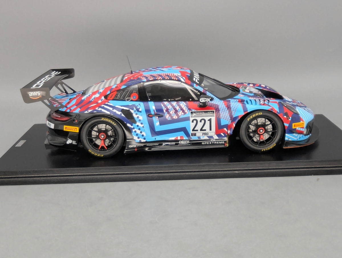 Modellautos 1:18 Spark Porsche 911 GT3 R GPX Spa 2022 #221 Lietz und andere OVP