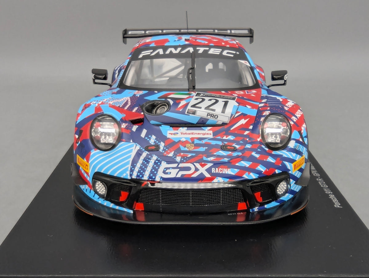 Modellautos 1:18 Spark Porsche 911 GT3 R GPX Spa 2022 #221 Lietz und andere OVP