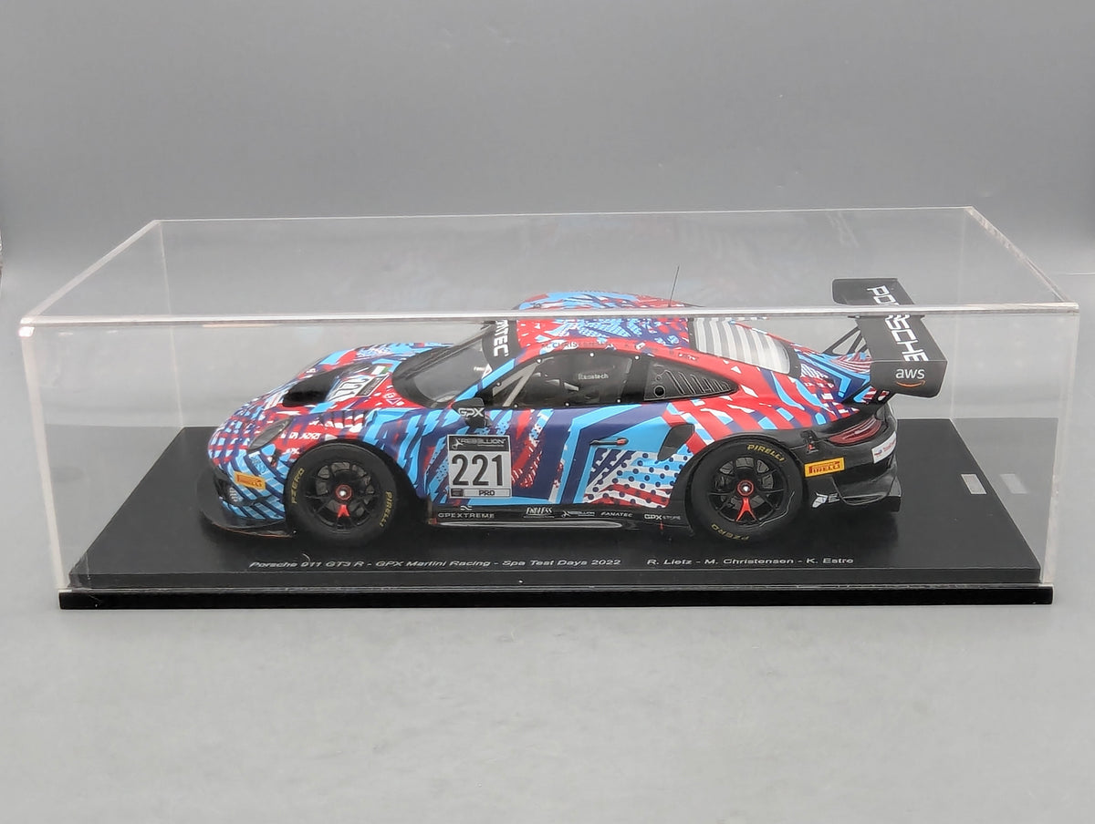 Modellautos 1:18 Spark Porsche 911 GT3 R GPX Spa 2022 #221 Lietz und andere OVP