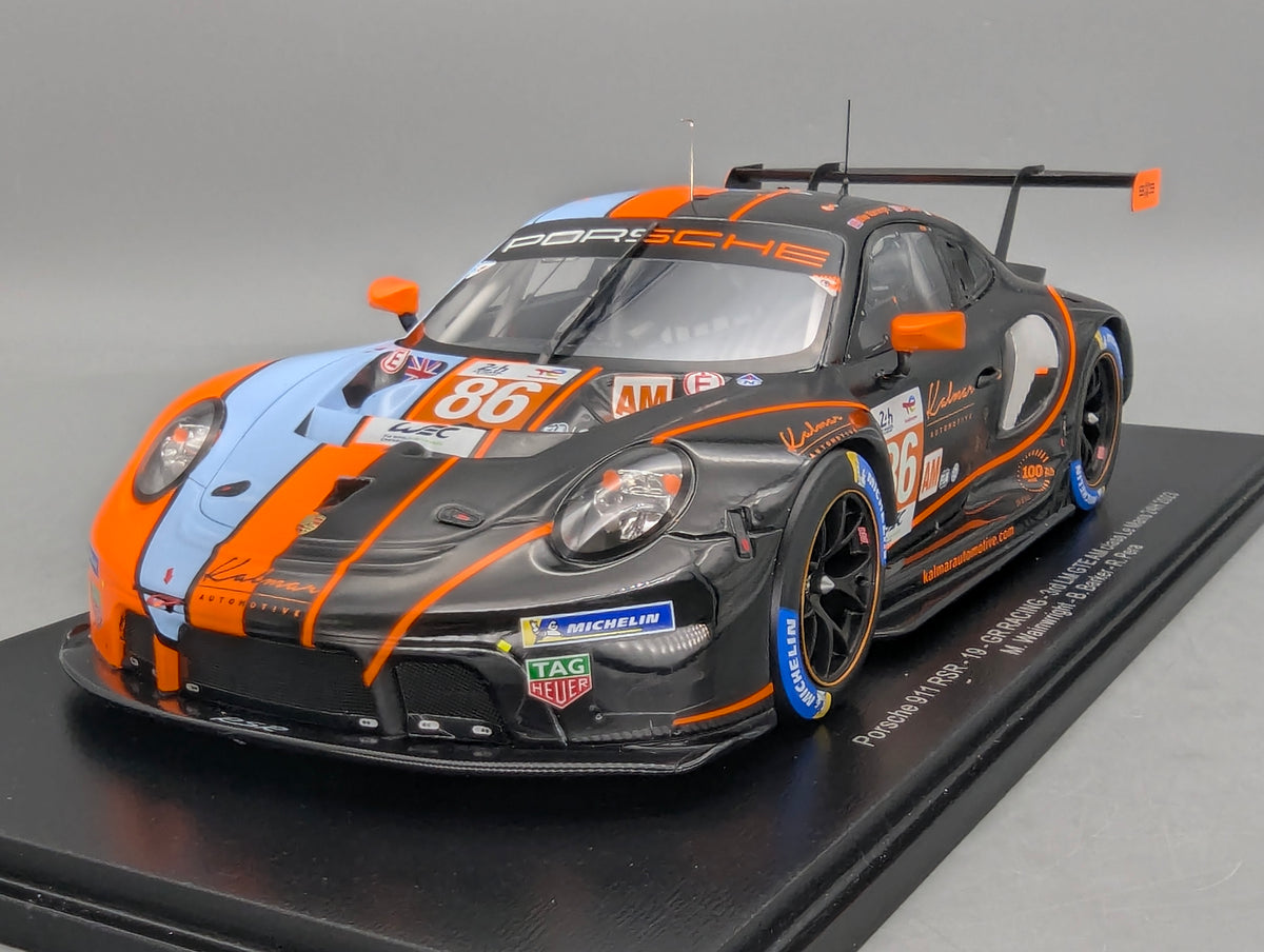 Modellautos 1:18 Spark Porsche 911 RSR-19 24h Le Mans 2023 #86 mit OVP
