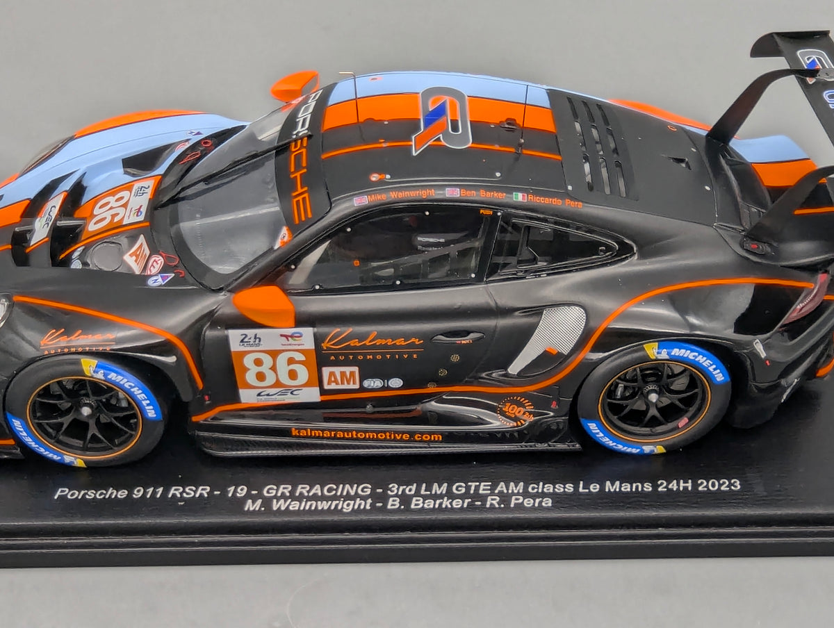 Modellautos 1:18 Spark Porsche 911 RSR-19 24h Le Mans 2023 #86 mit OVP