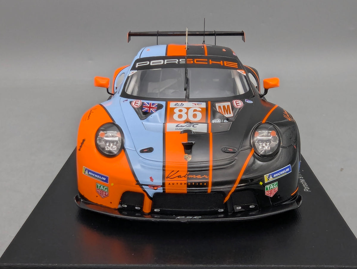 Modellautos 1:18 Spark Porsche 911 RSR-19 24h Le Mans 2023 #86 mit OVP