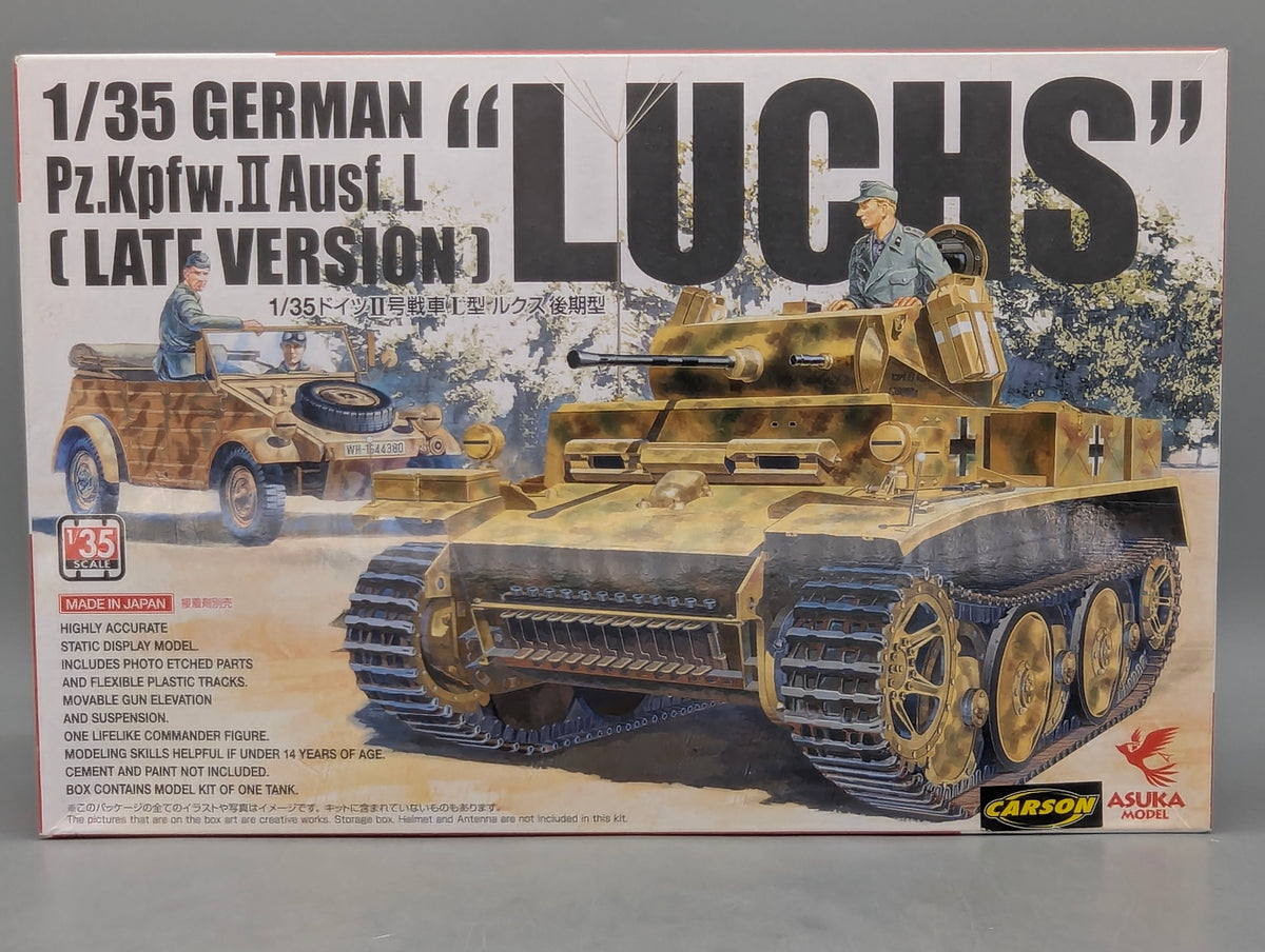 Panzer Modell Bausatz 1:35 Asuka Pz.Kpfw.II Ausf.L Luchs mit OVP