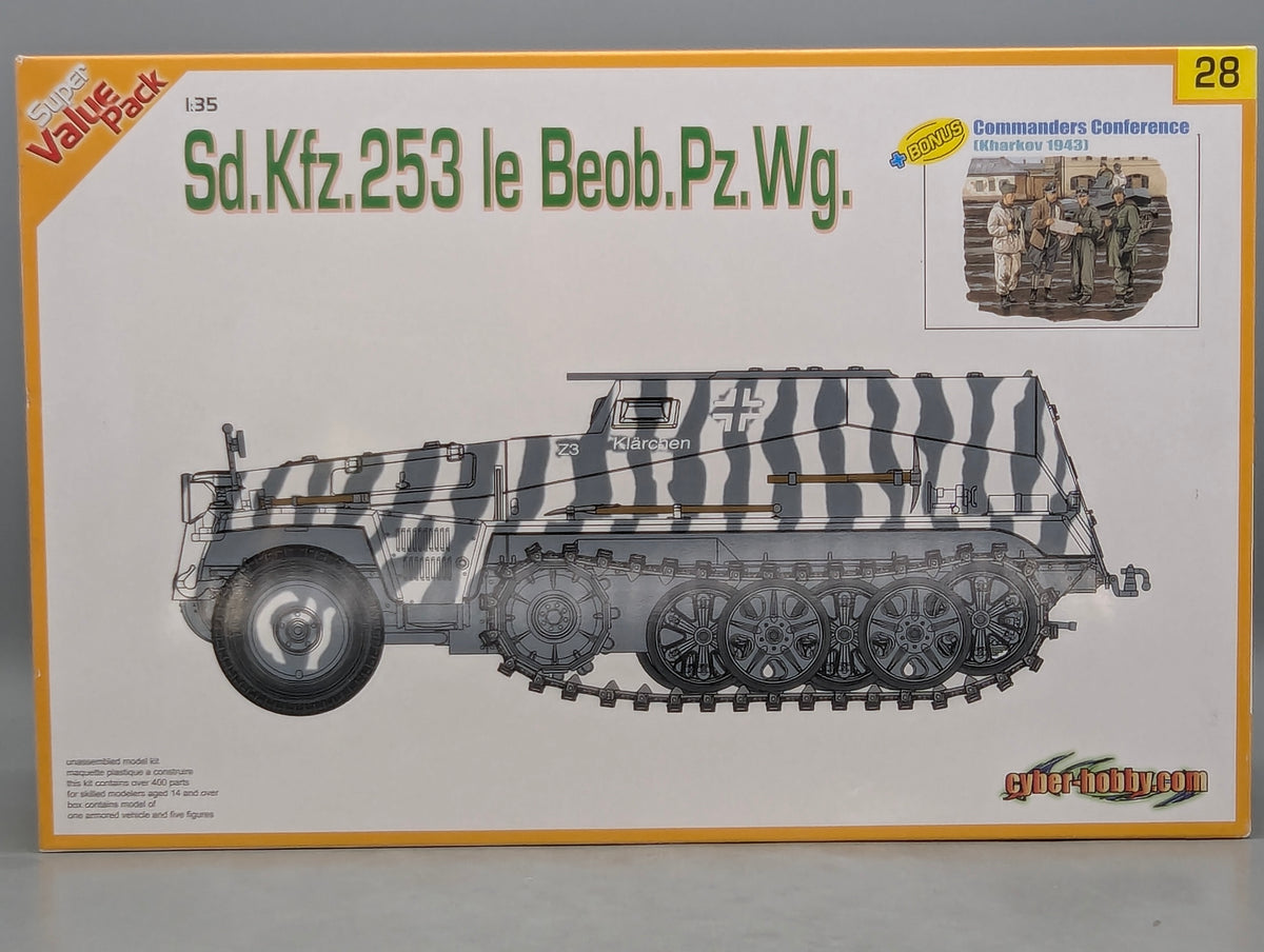 Panzer Modell  Bausatz 1:35 Dragon Models 9128 Sd. KFZ 253 le Beob. PZ. Wg. OVP