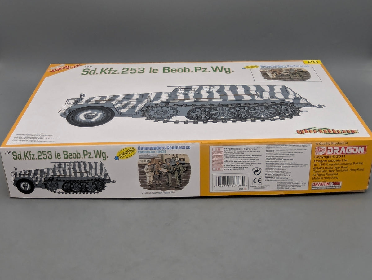 Panzer Modell  Bausatz 1:35 Dragon Models 9128 Sd. KFZ 253 le Beob. PZ. Wg. OVP