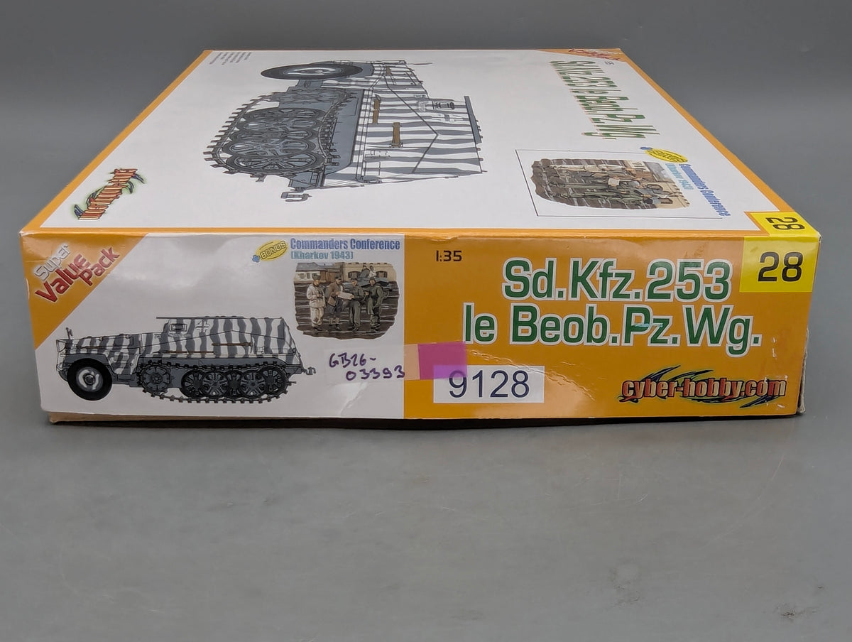 Panzer Modell  Bausatz 1:35 Dragon Models 9128 Sd. KFZ 253 le Beob. PZ. Wg. OVP
