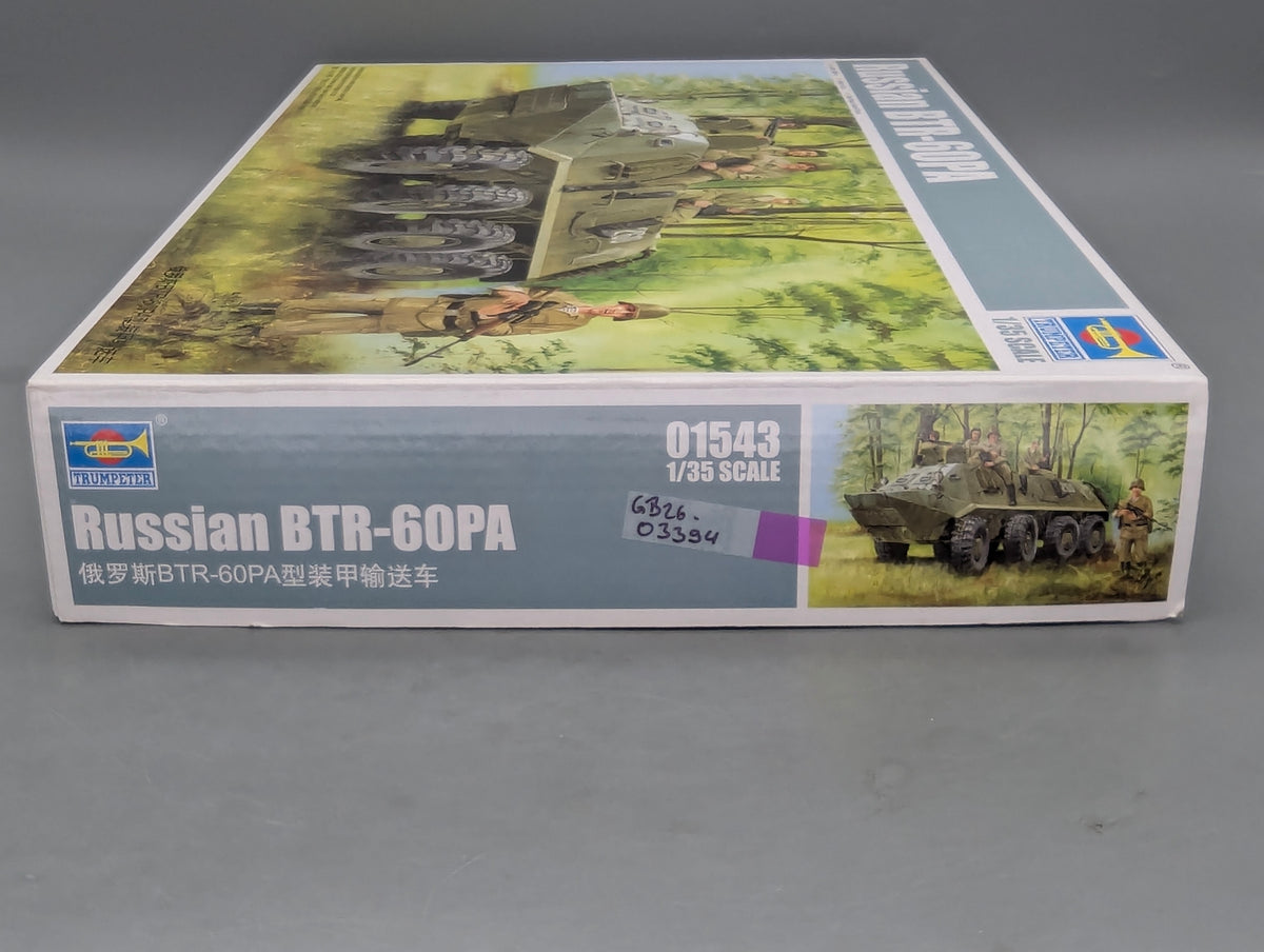 Militär LKW Modell Bausatz 1:35 Trumpeter 01543 Russian BTR-60PA mit OVP