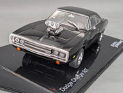 Modellautos 1:43 Ixo/PCT/DeAgostini Dodge Charger R/T Fast & Fourious + Vitrine
